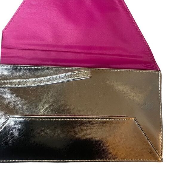 Silver Envelope Clutch   - Picture 6 of 7